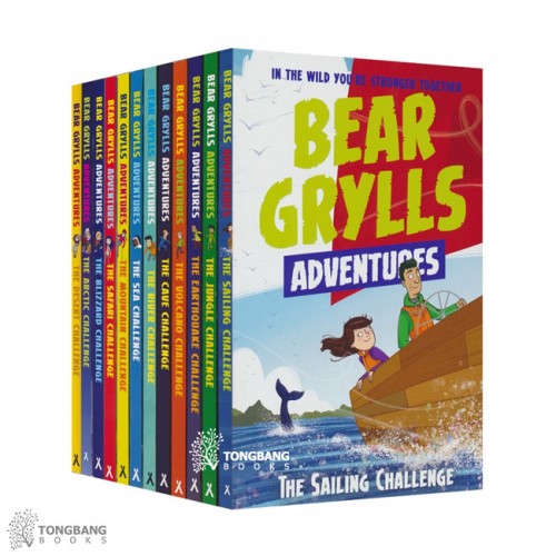 Bear Grylls The Complete Adventures 12 Books Collection