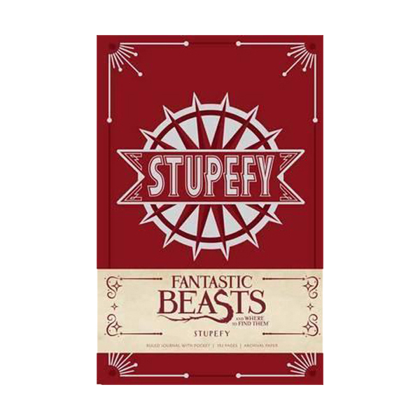 Fantastic Beasts and Where to Find Them : Stupefy Hardcover Ruled Journal (Hardcover)