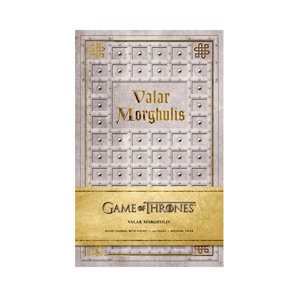 Game of Thrones: Valar Morghulis Hardcover Ruled Journal (Note)