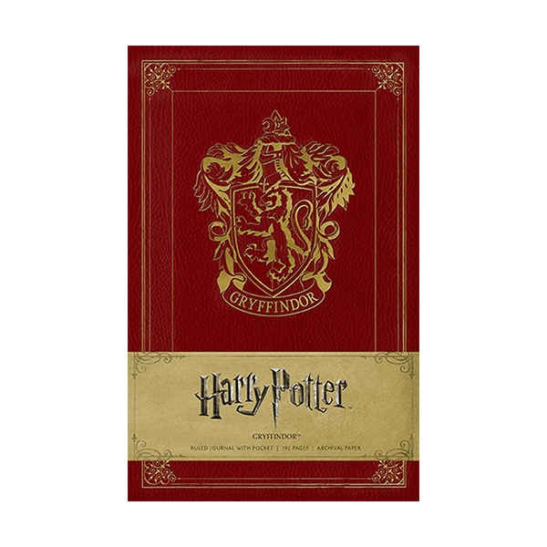 Harry Potter Gryffindor Ruled Journal (Note)