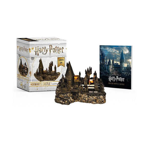 Harry Potter Hogwarts Castle and Sticker Book : Lights Up! (Mini Paperback+Miniature)