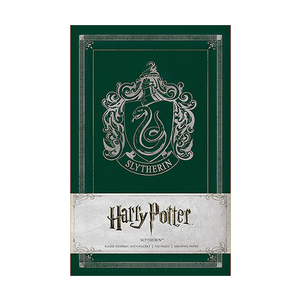 Harry Potter Slytherin Ruled Journal (Hardcover)