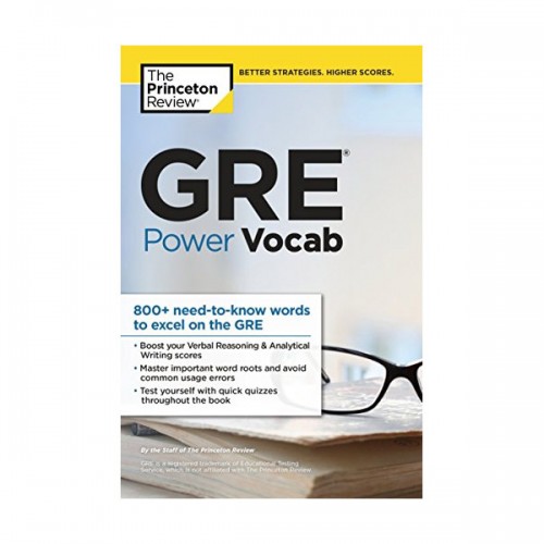 GRE Power Vocab (Graduate School Test Preparation, Paperback)
