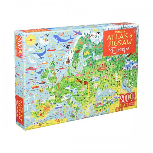 300 Piece Jigsaw Puzzle : Europe (Puzzle, 영국판)