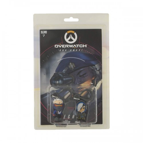 Blizzard Overwatch Backpack Hangers : 2-pack Soldier 76 & Ana