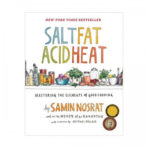 [넷플릭스] Salt, Fat, Acid, Heat : Mastering the Elements of Good Cooking (Hardcover)