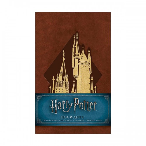 Harry Potter : Hogwarts Ruled Pocket Journal (Note)