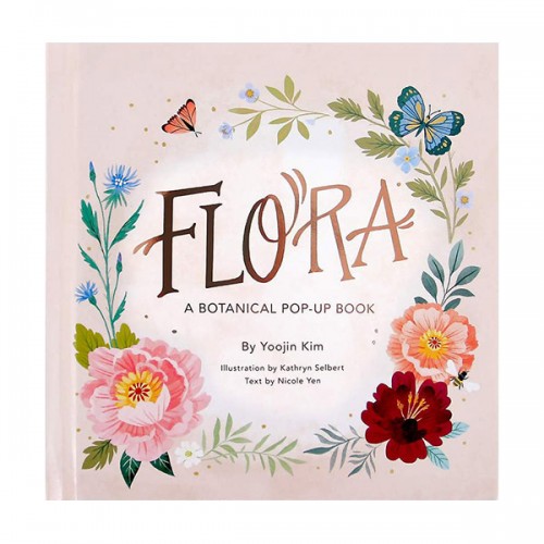 [★K-문학전]Flora : A Botanical Pop-Up Book (Hardcover, 영국판)