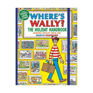 [★가을 여행]Where's Wally? The Holiday Handbook : Searches! Puzzles! Travel Fun! (Paperback, 영국판)