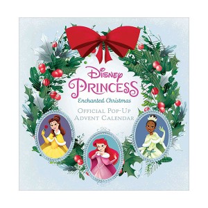 Disney Princess : Enchanted Christmas : Official Pop-Up Advent Calendar (Hardcover, Pop-up)