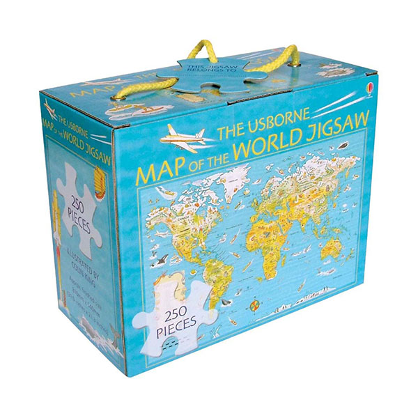 ★어스본★Map of the World Boxed Jigsaw (Puzzle)
