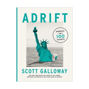 Adrift : America in 100 Charts (Hardcover)