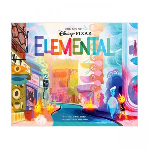Disney PIxar The Art of Elemental (Hardcover)
