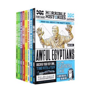  Horrible Histories 8 Book Box Set (Paperback, 영국판) (CD없음)