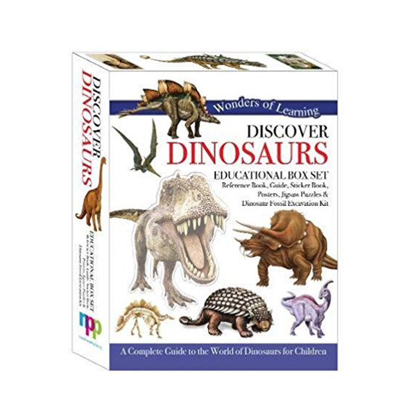 Wonders of Learning : Discover Dinosaurs - Educational Box Set (Hardcover, 영국판)