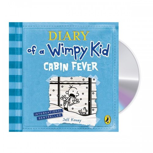 [★사은품 증정]Diary of a Wimpy Kid #6 : Cabin Fever (Audio CD,영국판)