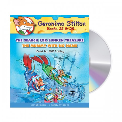 Geronimo Stilton Audio CD : Books #25-26 (Audio CD) (도서미포함)