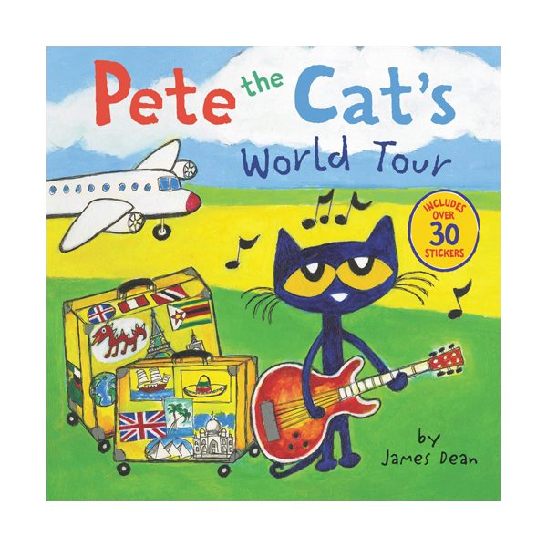 Pete the Cat : Pete the Cat's World Tour  (Paperback)