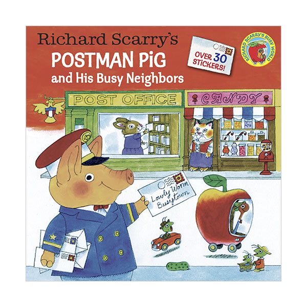 Richard Scarry's Postman Pig and His Busy Neighbors (Paperback)