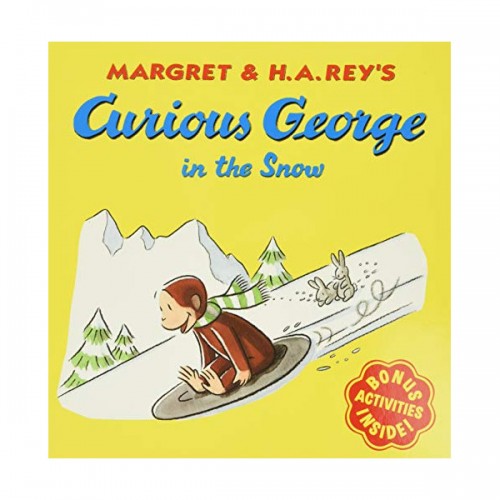 Curious George Series : Curious George in the Snow : 신나는 스키 타기 (Paperback)