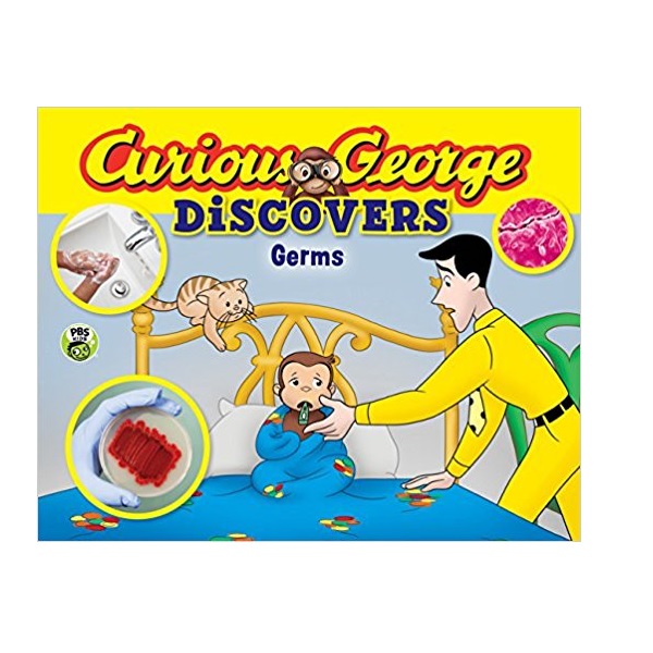 Curious George Science Storybook : Discovers Germs (Paperback)