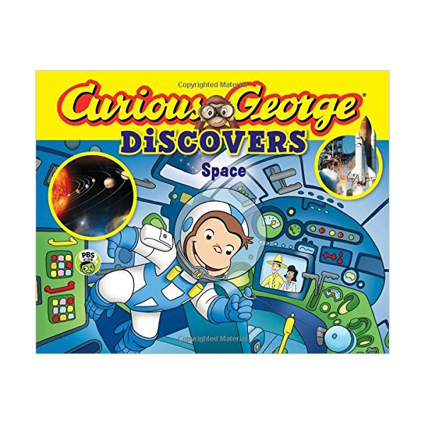 Curious George Discovers : Space (Paperback)