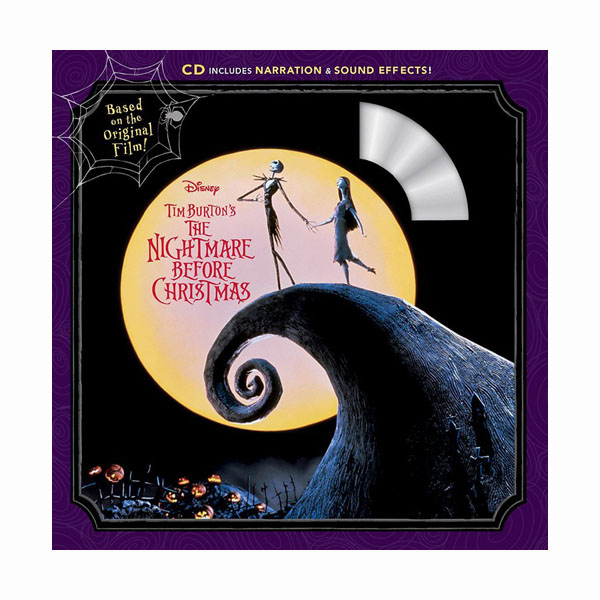 Disney Read-Along Storybook : Tim Burton's The Nightmare Before Christmas : 팀 버튼의 크리스마스 악몽 (Book and CD)