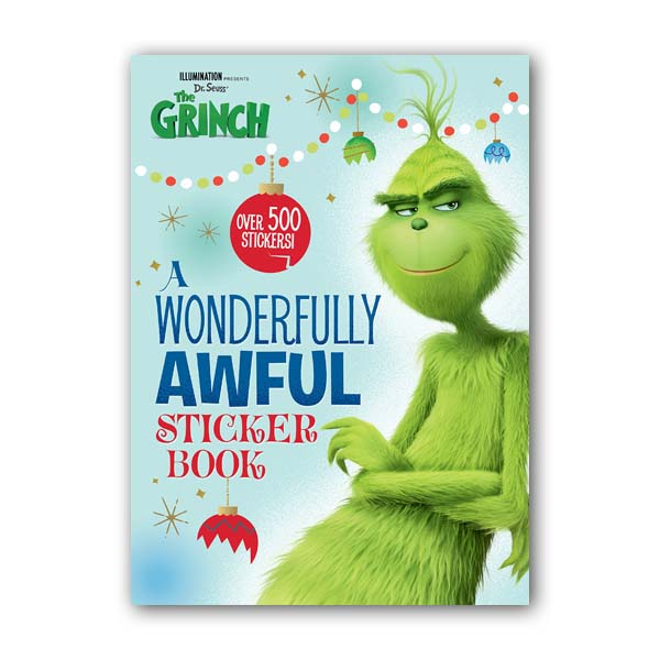A Wonderfully Awful Sticker Book : Illumination Presents Dr. Seuss' the Grinch (Paperback)