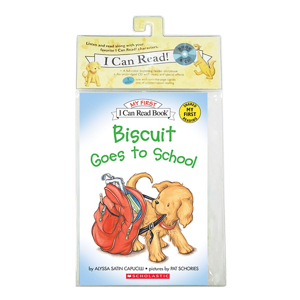  My First I Can Read : Biscuit Goes to School (Book&CD)