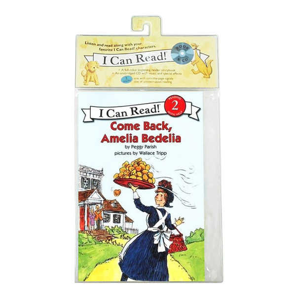 I Can Read 2 : Come Back, Amelia Bedelia (Paperback & CD)