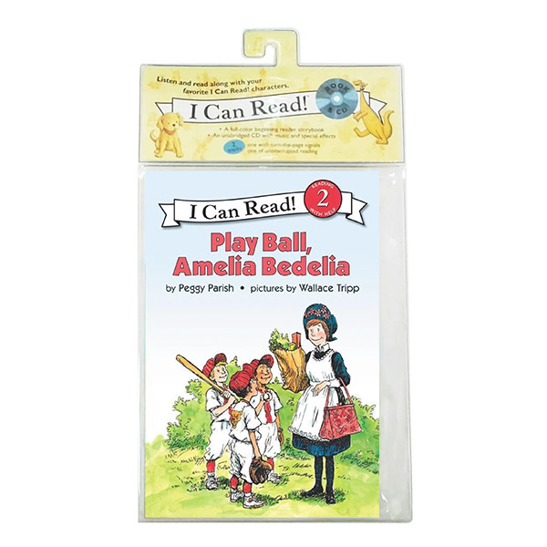  I Can Read 2 : Play Ball, Amelia Bedelia (Book&CD)