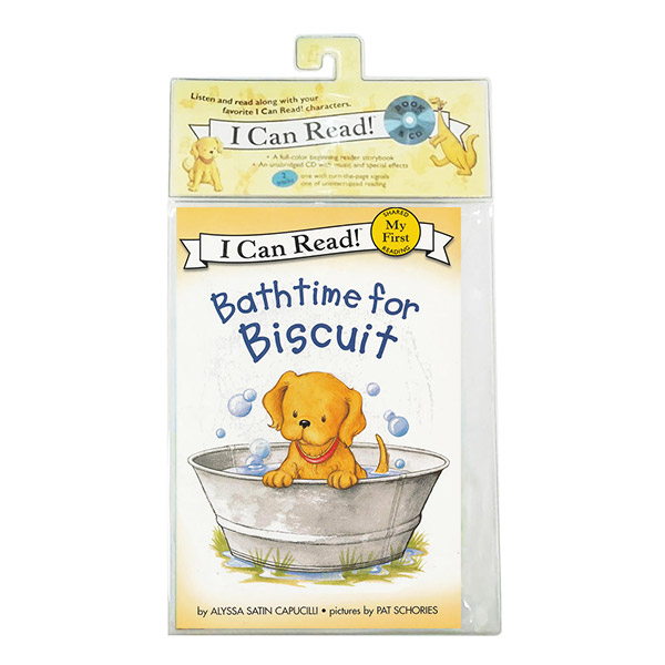  My First I Can Read : Bathtime for Biscuit (Book&CD)