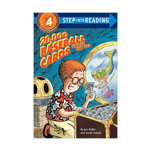 Step Into Reading 4 : 20,000 Baseball Cards Under the Sea (Paperback)