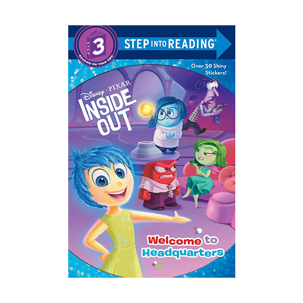 Step into Reading 3 : Disney Pixar Inside Out : Welcome to Headquarters (Paperback)