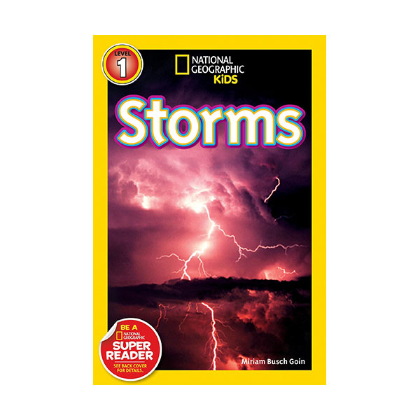 National Geographic Kids Readers Level 1 : Storms! (Paperback)