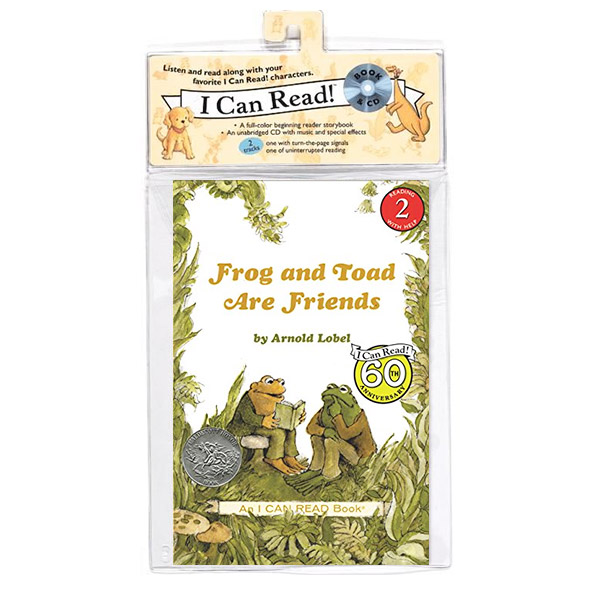 I Can Read 2 : Frog and Toad Are Friends (Paperback & CD)
