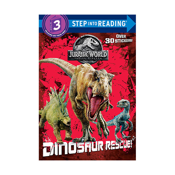 Step into Reading 3 : Jurassic World Fallen Kingdom : Dinosaur Rescue! (Paperback)