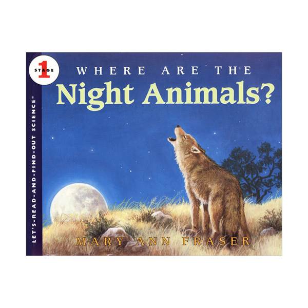 Let's Read And Find Out Science Level 1 : Where Are the Night Animals? (Paperback)
