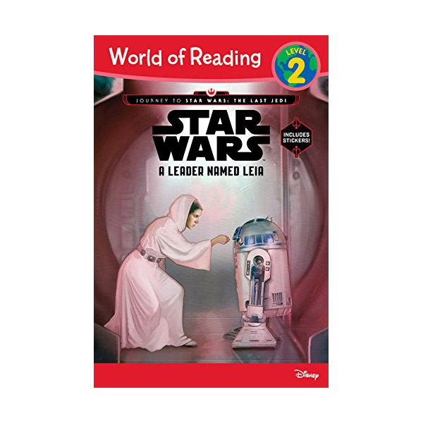 World of Reading Level 2 : Star Wars: The Last Jedi: A Leader Named Leia (Paperback)