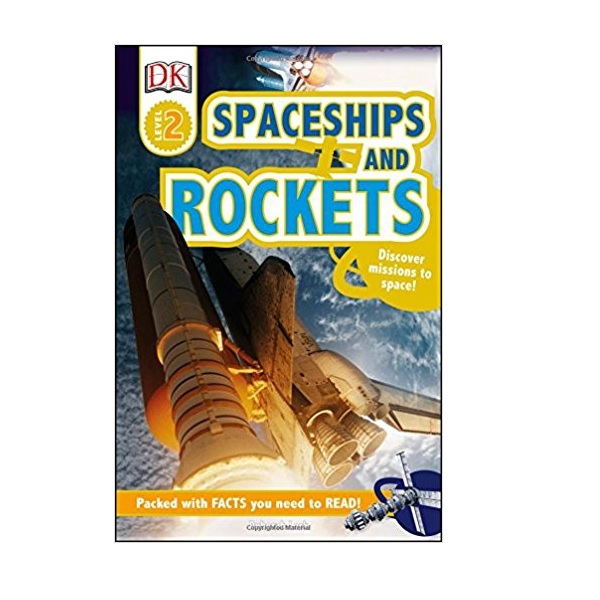 [★탈것]DK Readers 2 : Spaceships and Rockets (PB)