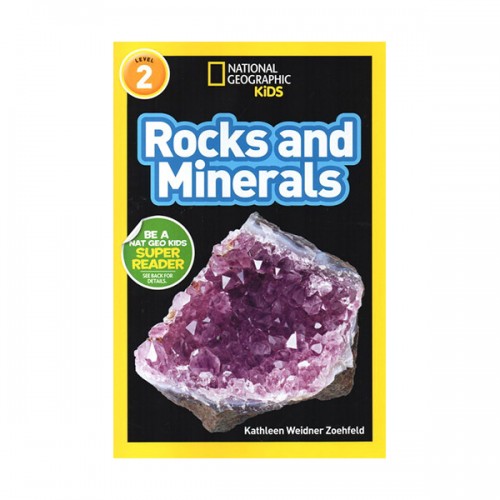 National Geographic Readers Level 2 : Rocks and Minerals (Paperback)