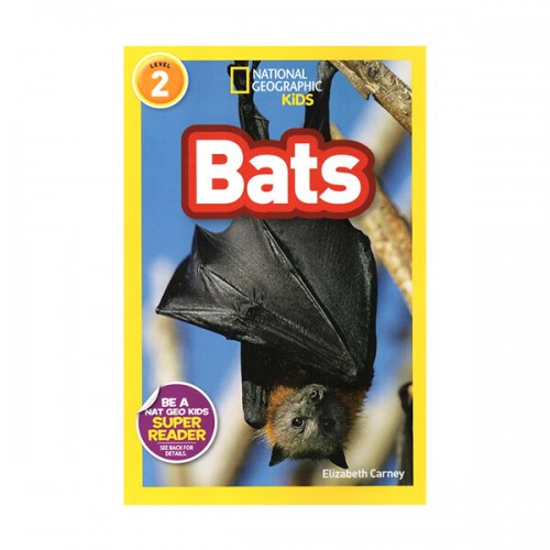 National Geographic Readers Series Level 2 : Bats! (Paperback)