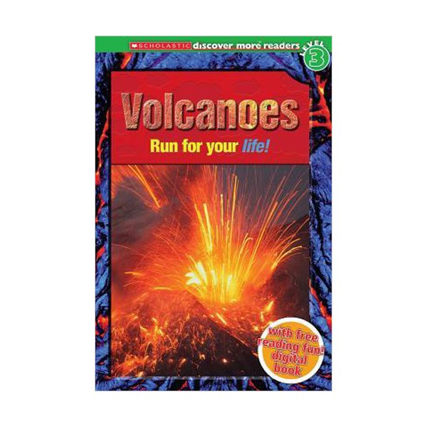 Scholastic Reader 3 : Discover More : Volcanoes (Paperback)