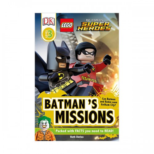 DK Readers 3 : LEGO DC Comics Super Heroes : Batman's Missions (Paperback)