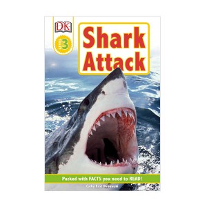 DK Readers 3 : Shark Attack! (Paperback)