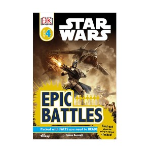 DK Readers 4 : Star Wars : Epic Battles (Paperback)
