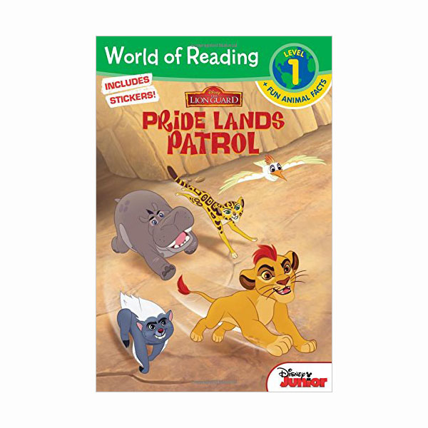 World of Reading Level 1 : The Lion Guard Pride Lands Patrol (Paperback)