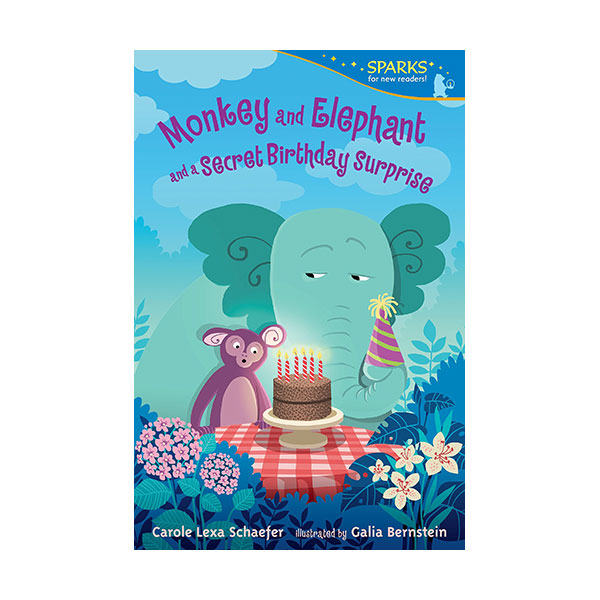 Candlewick Sparks : Monkey and Elephant and a Secret Birthday Surprise (Paperback)
