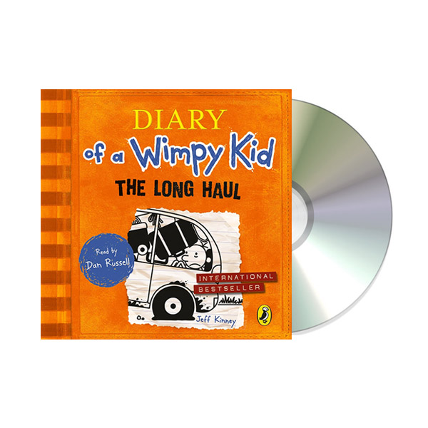 [★사은품 증정]Diary of a Wimpy Kid #09 : Long Haul (Audio CD,영국판,도서별도구매)