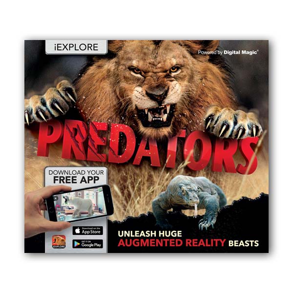 iExplore : Predators : Augmented Reality Book (Hardcover, 영국판)